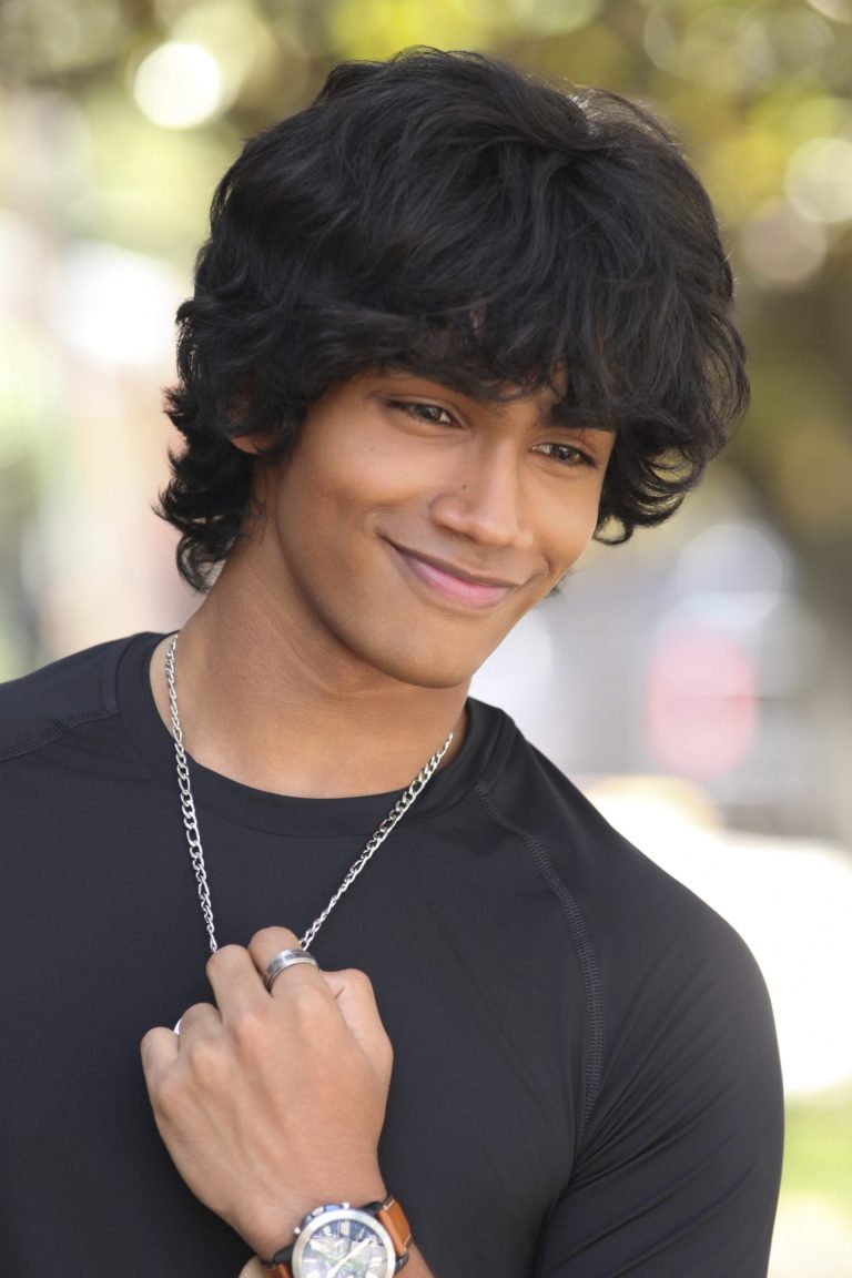 Close portrait of Shabs outdoors in black sportswear